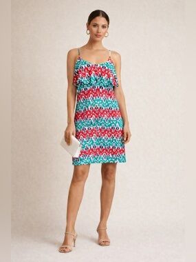 NWT | TART | Ikat Jersey Dress - Size M